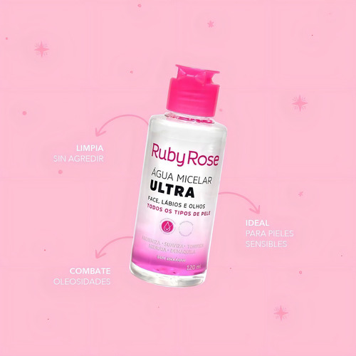 Agua Micelar Ruby Rouse