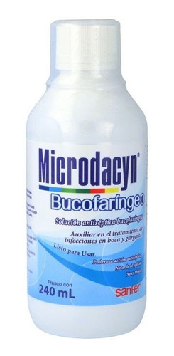 Microdacyn 60 Bucofaringeo 1 Frasco Solucion 240 Ml