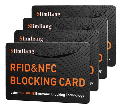 Tarjeta De Bloqueo De Rfid, Protección Sin Problemas Ca...