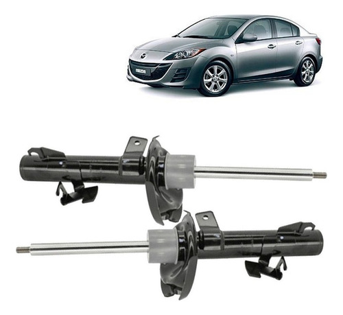 Par Amortiguadores Delantero Para Mazda 3 1.6  2010 2015