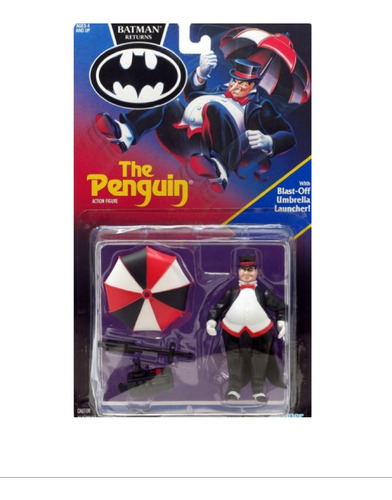 Figura De Accion Pinguino Batman Vintage Original 