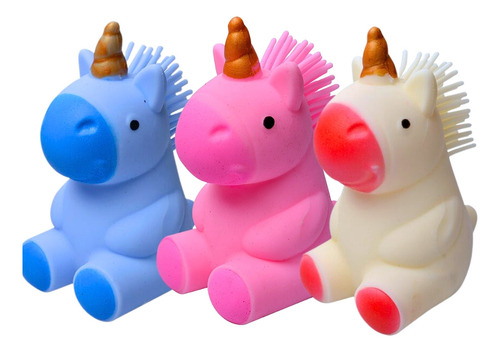 Mini Brinquedo Squishy Unicórnio Apertar Estresse - Castela
