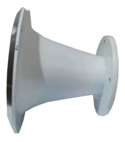 Corneta Kallaus Aluminio Hl-1450 Curto Trio Expansor Branca