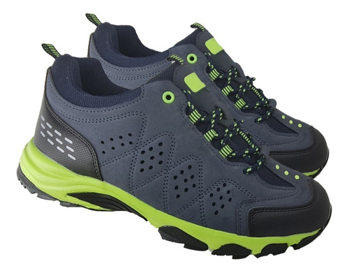 Zapatillas Outdoor Verde Olivo 1057 - Zapatillaschile