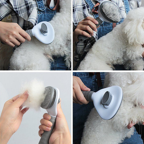 Cepillo De Pelo Para Mascotas O Herramientas De Aseo Para Ga
