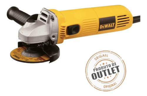 Esmerilhadeira 4.1/2 Polegadas 700w Dewalt Outlet Cor Amarelo 110v