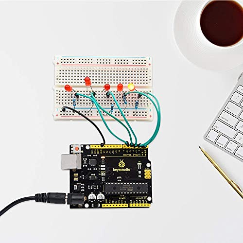 Placa De Desarrollo Keyestudio V4.0 Para Arduino Uno R3 Con