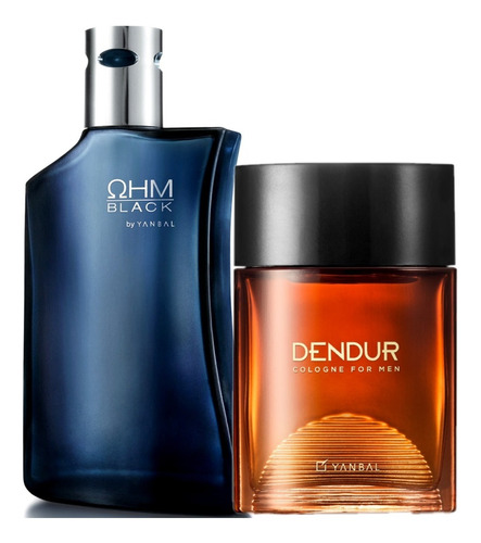 Perfumes Men Ohm Black + Dendur Yanbal - mL a $1125