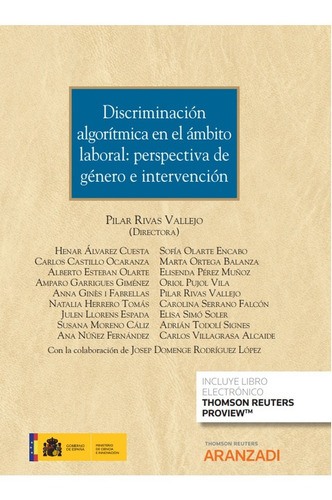 Discriminación Algorítmica En El Ámbito Laboral -   - *