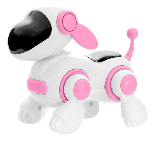 Cachorro Robô Brinquedo Com Face Digital E Música