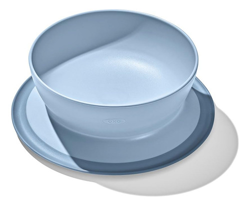 Juego De Plato Y Tazón Con Ventosa Oxo Tot Stick & Stay - An