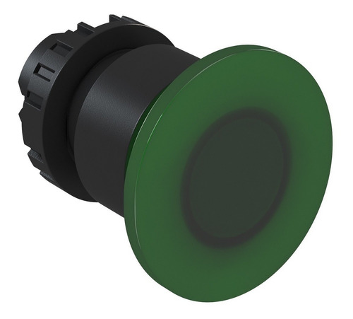 Frontal Botão Cogumelo Iluminado Verde Csw-bci2 Wh Weg Ip66