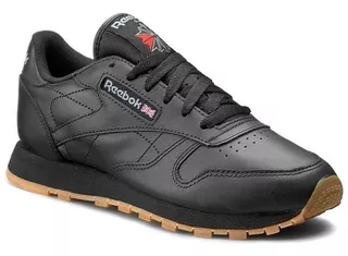 Tenis Unisex Cuero R.b Clasica Negra 30% Off Envgts