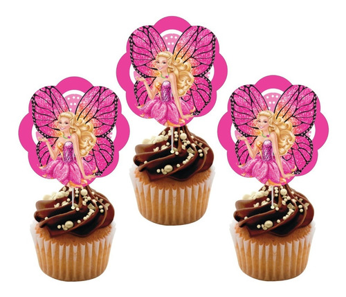 Kit Festa Pronto Barbie Butterfly *78 Itens*