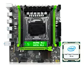 Kit Gamer Placa Mãe X99 + Intel Xeon 2650 V4 Gamer