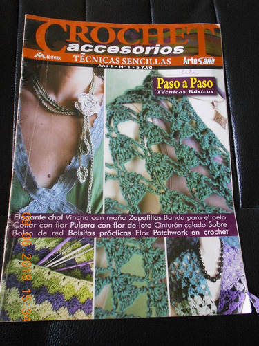 Crochet - Revista Artesana - Tecnicas Basicas - Paso A Paso 