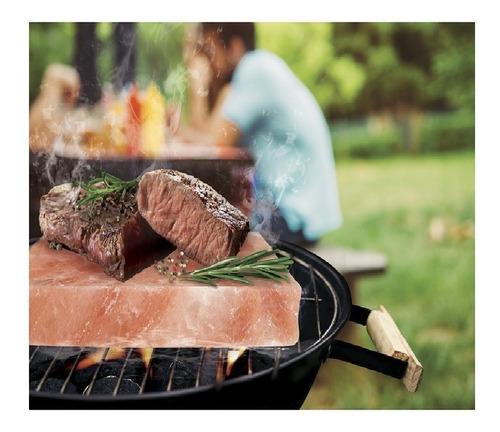 Tabla Bloque Parrilla Piedra Sal Himalaya 6kg Para Carne
