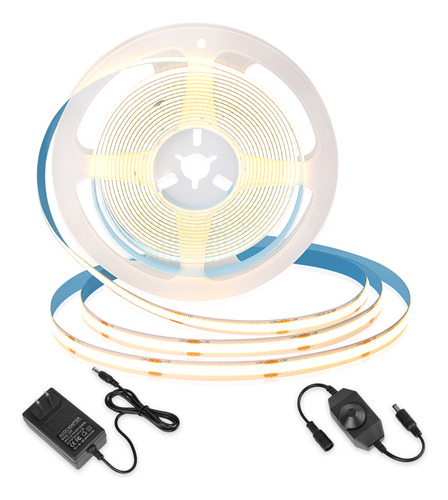 Led Cob Flexible Luses Cálido Led Tire For Interior Tira 5 M