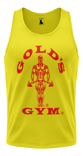 Camiseta Regata Gold's Gym Arnold Old School - Treino Acdmia
