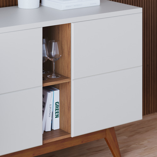 Moveis Bufetera Para Comedor Con Espacios De Almacenaje