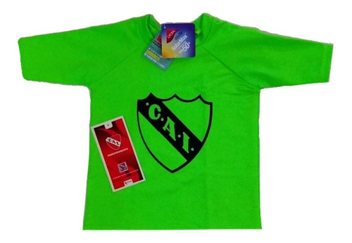 Remera Niños Filtro Solar Uv+50fpu C.a.independiente Oficial