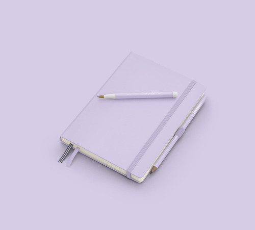 Caderno Leuchtturm1917 Capa Dura Média A5 251 Páginas Lilás