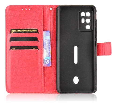 Funda Para Zte Blade/tecno, Con Tarjetero Y Correa