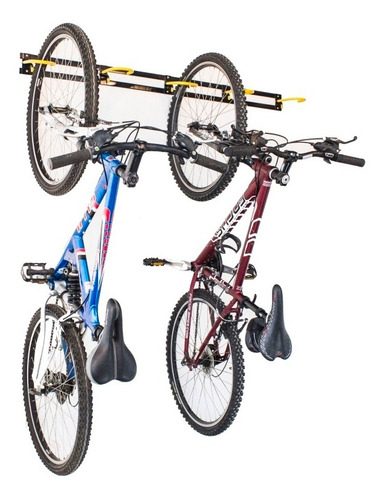 Imagen 1 de 4 de Soporte Gancho Rack De Pared P/ 5 Bicicletas Carreolas Bps