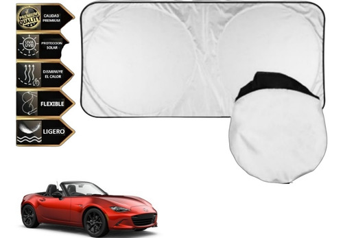 Protector Cubresol Plt Con Ventosas Mazda Mx5 2026