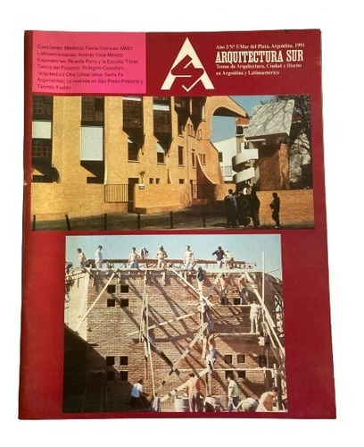 Revista Arquitectura Sur. Año 2. Número 5. 1991
