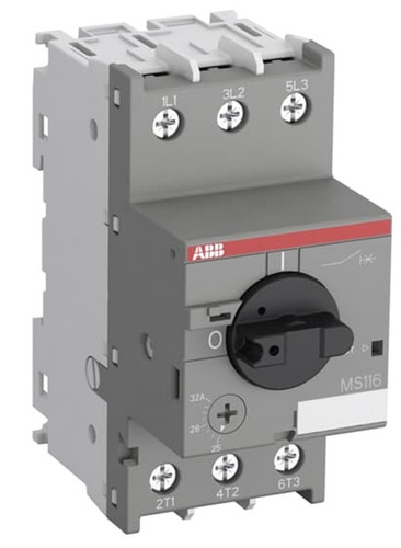 Abb 1sam250000r1014 Guardamotor, Ms116-25, 25amperes