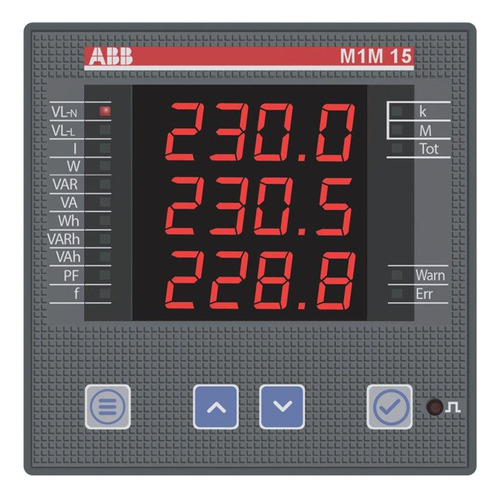 Multimedidor M1m 15 Com Modbus Rtu E Display Led