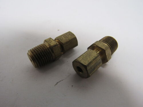 Weatherhead Compression Fitting 1/8 Npt - 1/8 Tube Str Aal