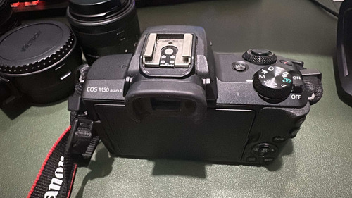 Canon Eos M50 Mark Ii, Sin Espejo Color Negro (Usado)
