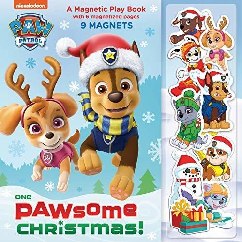 Book : One Pawsome Christmas A Magnetic Play Book (paw...