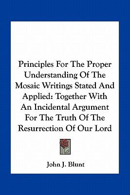 Libro Principles For The Proper Understanding Of The Mosa...