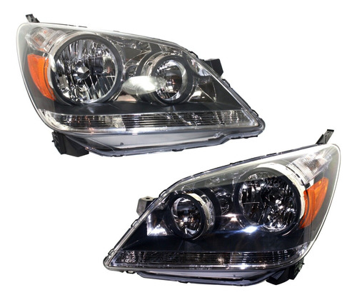 Par  Faros Honda Odyssey 2005 2006 2007 Con Bombilla