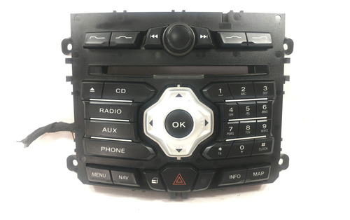 Frente Radio Som Bluetooth Ford Ranger Ab3918k811cf Rn283