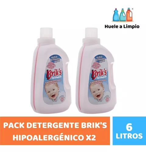Brik's Detergente BEBÉ Hipoalergénico con Glicerina