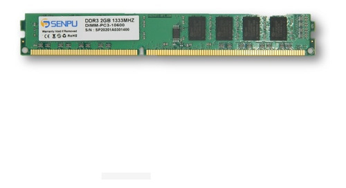 Memoria Ram Para Pc Ddr3 2gb Bus 1333mhz Pc3 10600 Nuevo