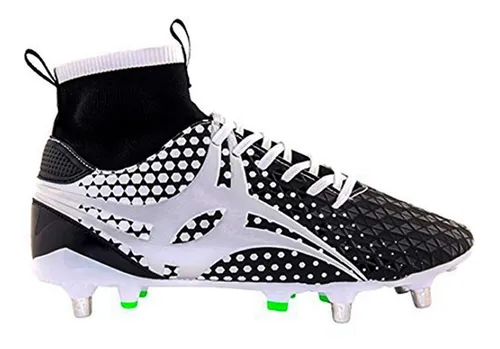 Botines Gilbert Botita Shiro Pro Rugby 6 Tapones Aluminio