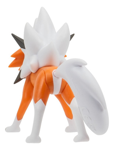 Figura De Batalla Lycanroc 8 Cm Pokémon
