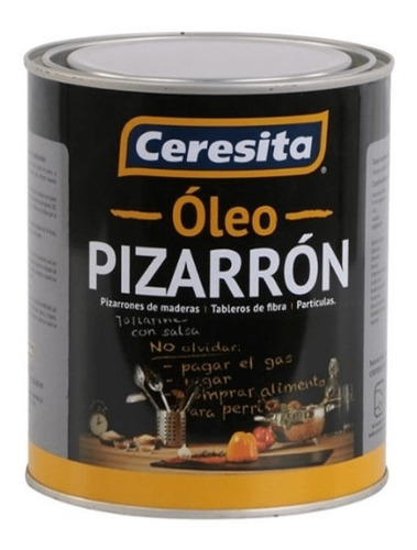 Oleo Pizarrón Ceresita 1/4 De Galón