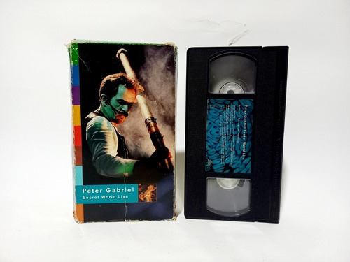 Cinta Vhs Peter Gabriel / Secret World Live