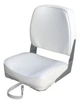 Comprar Butaca Blanca Plegable Con Respaldo Bajo Para Barcos Lanchas