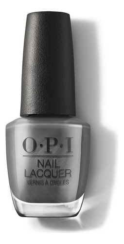 Opi Nail Lacquer Fall Wonders Clean Slate Trad 15 Ml Color Gris Oscuro Metalizado