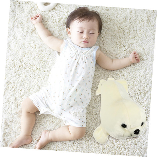 Muñeco De Peluche De Foca Blanca 26cm Juguete Adorable