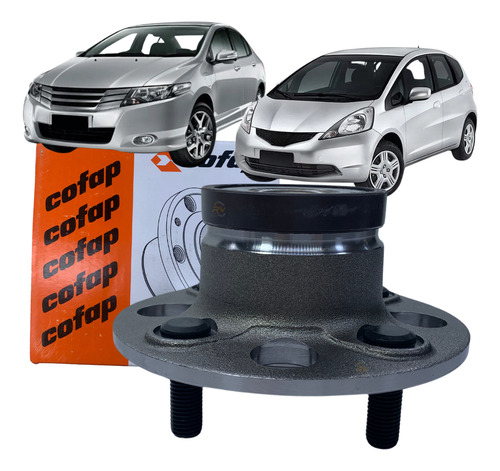 Cubo Roda Traseiro Original Cofap Honda City 1.5 2011