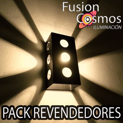 Difusor Aplique Pared Interior 8 Rayos Pack X24 Revendedores