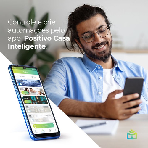 Lâmpada Inteligente Positivo Smart Lite Wifi 7w Alexa Google